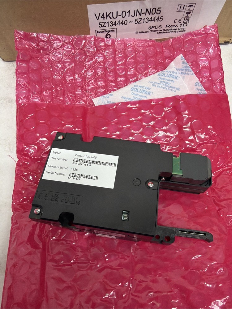 NCR DIP CARD READER V4KU-01-JN-N05 TAMPER RESISTANT # 009-0039612 A