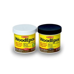 No Shrink Wood Epoxy Filler for Repairing Damaged Wood Interior Exterior Use