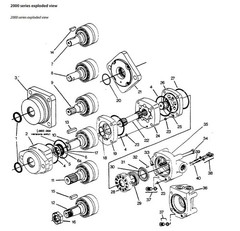 Quality Aftermarket 2000 Series Eaton Char Lynn 104-1025-006 Hydraulic Motor
