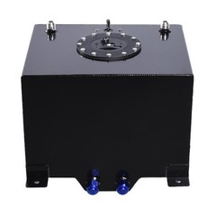 8 Gallon 30L Universal Aluminum Fuel Tank Oil Level Sensor Black