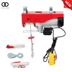 Mini 2200lbs Electric Hoist w/14ft Wired Remote Control, 110v 1600W