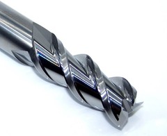 28593 YG1 1/2″ Carbide 3 Flute End Mill ALU-POWER SQ for Aluminum .500″ Diameter