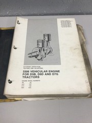 CAT CATERPILLAR D6D TRACTOR SHOP REPAIR SERVICE MANUAL 3X 4X 6X 19X 20X 30X 31X
