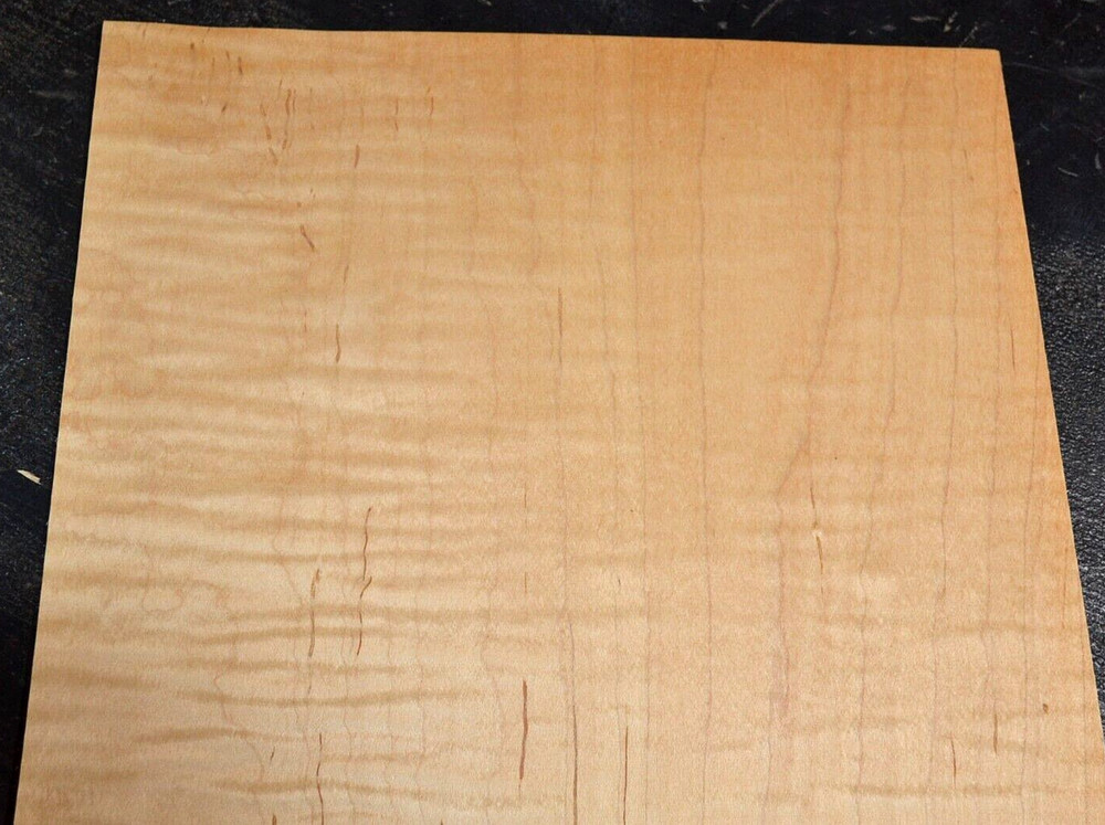 Flame Maple Raw Wood Veneer Sheet 12.5 x 31 inches 1/42nd 4671-70
