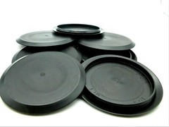 4″ Hole Plugs for Sheet Metal Plastics Thin Materials Self Sealing 4 3/8″ OD