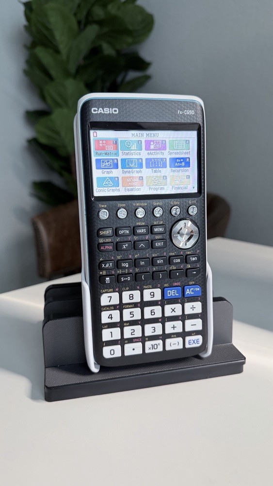 Casio fx-CG50 PRIZM Color Graphing Calculator 3D Graph Python SAT AP IB Tested