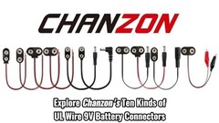 CHANZON 9v Battery Clip 5.9 inches (15 cm), 4)T-type Pigtail Plastic 10pcs