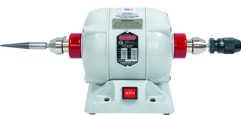 Handler Red Wing Lathe, 26A-KIT, 1/4 HP, 2-Speed 1725/3450 RPM, Low Base