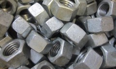 5/8-11 X 8 Carriage Bolts Galvanized 12 Pieces With Hex Nuts & Flat Washers