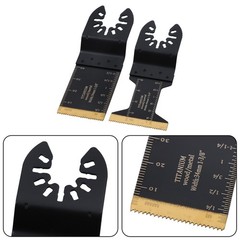 30Pcs Oscillating Tool Blades Titanium Multi Tool Blades for Metal Wood Plastic