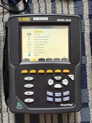 AEMC 8335 PowerPad II Power Quality Analyzer 3 Phase 4 Channel Similar to Fluke