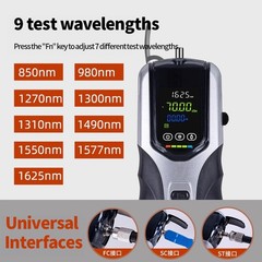 Handheld Optical Power Meter -70~+26Dbm Optical Digital Mini Power Tester