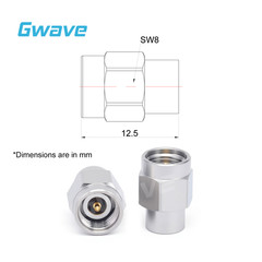2.92mm Male RF Load Termination 40 GHz, 2 Watts, Passivated Stainless Steel