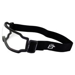 Birdz Eyewear Arch Padded Safety Sky Diving Ski Motorcycle Goggles Clear Lenses