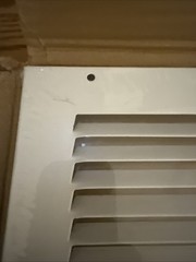 18×18’’HVAC Return Duct Opening Outer 19.75×19.75″Steel Return Ceiling Sidewall