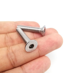 10/50Pcs M3 M4 M5 M6 M8 DIN7991 Black Grade 10.9 Steel 304 Stainless Steel Hexag