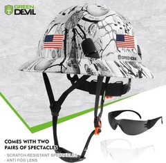 Full Brim Hard Hat Vented Construction Safety Helmet OSHA Approved Cascos De …
