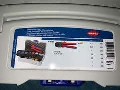 KNIPEX 97 90 23 Crimper and Connector Kit 21XK04 (S1L6)