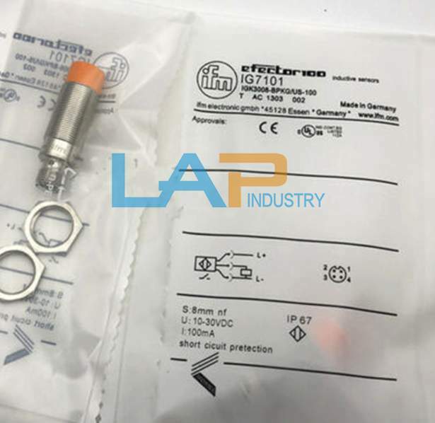 1PCS New For IFM proximity switch sensor IG7101 10-30VDC 100mA
