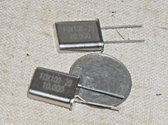 2 NEW FOX ABRACON HC-49 FOX100-20 10.000 10 MHz STANDARD RADIAL CRYSTAL U HC18