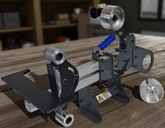 2×72 Belt Grinder – Complete with Tilting Frame – No Motor