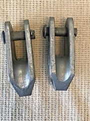 TC-5F GALVANIZED 26,900LBS Guy Wire Cable Eye Clevis,PLPCN,TC.5F0006546,LZE40315