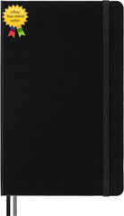Classic Expanded Hardcover Notebook Large Dotted Black 400 Pages 5 x 825 Inch