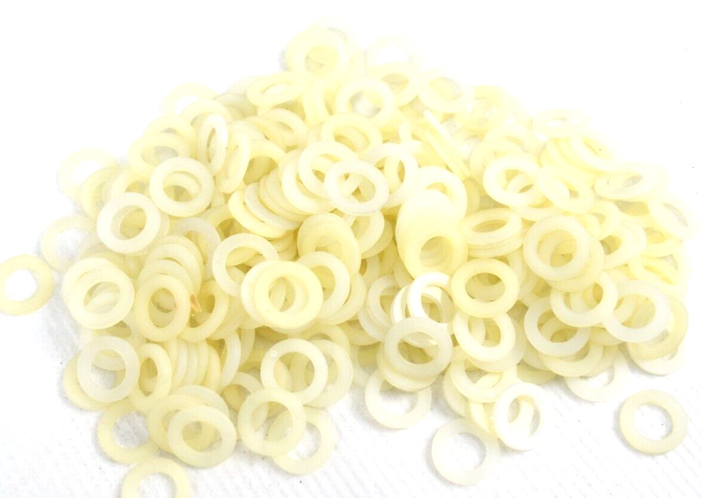 Nylon Washer 5/8 OD 3/8 ID Plastic Flat Spacer