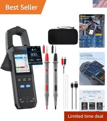 Digital Clamp Meter Multimeter TRMS AC/DC Voltage Current NCV 600A