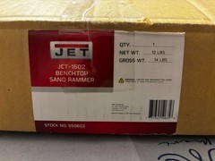Jet 550602 JCT-1602 Benchtop Pneumatic Sand Rammer