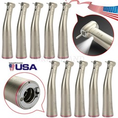 AS 1:5 Electric Increasing Fiber Optic LED Contra Angle Handpiece Standard CE