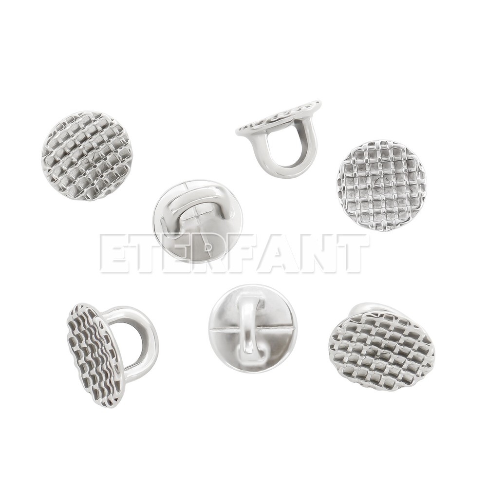 10PCs ETERFANT Dental Ortho Lingual Button Bondable MIM Direct Eyelet Round Base