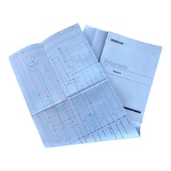 Caterpillar CAT CS-533E Compactor Electrical Schematic Service Manual UENR7938
