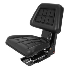 Black Tractor Suspension Seat For Ford / New Holland 3000 3600 3610 3900 6000