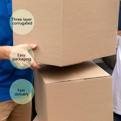 12 x 10 x 8 in. Cardboard Shipping Box 5/15 Pack | Business/Home Mailing