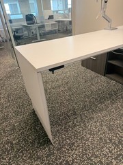 Full Private Office By Teknion in Coastal Gray Finish