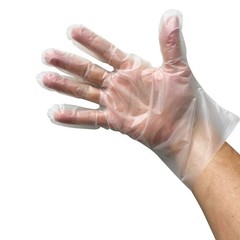 Kingseal 2000 Count Polystretch Tpe Poly Hybrid Disposable Gloves Powder-Free
