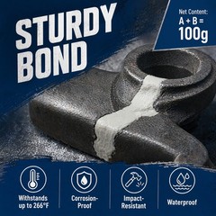SOPAMI 3.52oz 100g 2-Part Epoxy Putty, High Strength for Repair & Crafting