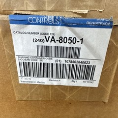Johnson Controls VA-8050-1 HVAC Control Model VA-8050-1 240A