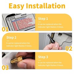 Thermistor Chamber Sensor Replacement Compatible with Rheem AP19299 Ultra Low