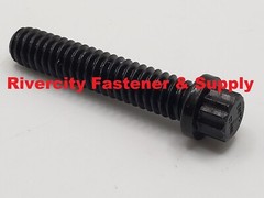 1/4-20×1-1/4 Alloy Steel 12 Point Flange Screws 1/4x20x1.25 Extra Strong Bolts