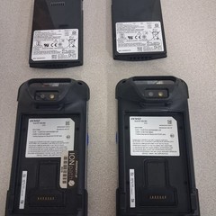 Denso BHT-M80-QWG Handheld Barcode Scanner/Smartphone Like Lot Of 2 *Clean*