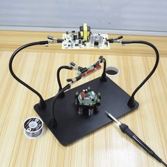 Magnetic Helping Hands Third Arm Soldering Work Station | Extra Large & Heavy Du