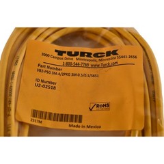 NEW Turck VB2-PSG 3M-4/2PKG 3M-0.5/0.5/S651 U2-02518 Splitter cable 4m / 13ft le