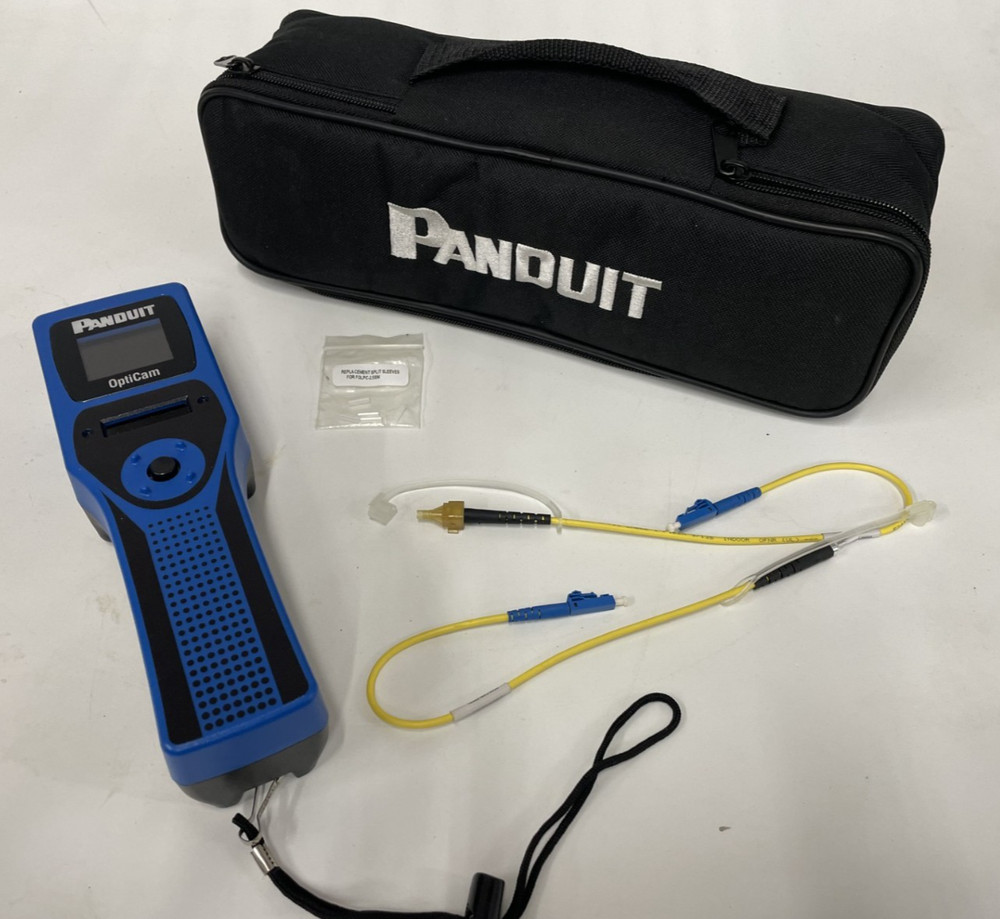 Panduit OptiCam 2 OCTT2 Fiber Optic Field Termination Tool System Kit w/ Case &