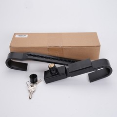 Shipping Container Lock Heavy Duty Steel Trailer Box Cargo Door Lock w/ 3 Keys