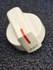 Electrolux 5304507387: Frigidaire Knob 1/2″ White Valve Replacement