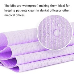 500pcs Disposable Dental Bibs 3-Ply Medical Tattoo Towel 13″x18″ Waterproof