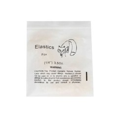 Dental Orthodontic Zoo Pack Elastics latex 3.5 OZ 1/4(fox) Bands 5000pcs