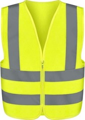 Lightweight X-Large Safety Vest – Sleeveless, Machine Washable & High Visibility